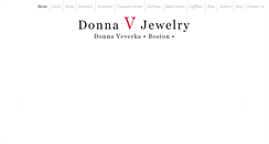 Desktop Screenshot of donnavjewelry.com